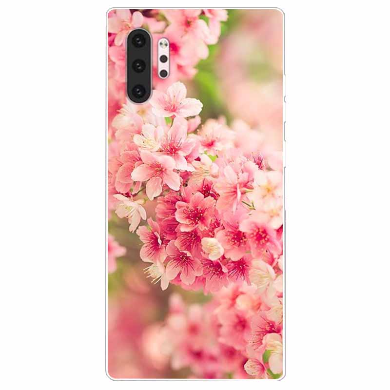 Phone Case For Samsung Note 10 Pro Plus Cover Note10 Silicone Soft Painted Wolf Coque for Samsung Galaxy Note 10 Lite TPU Bumper