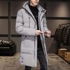 Medium To Long Length, Cotton Jacket, Men's Winter Coat, Loose Hooded Cotton Jacket, Warm and Thick, Down Cotton Jacket