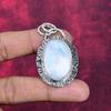 Rainbow Moonstone Jewelry, 925 Solid Sterling Silver Pendant Jewelry, Handmade Pendant Gemstone Jewelry For Women