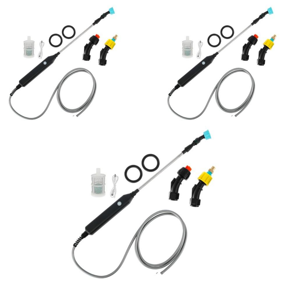 Yard Lawn USB Rechargeable Plant Spray Mister Telescopic Watering Spray Irrigation Tools Portable Electric Garden Sprayer