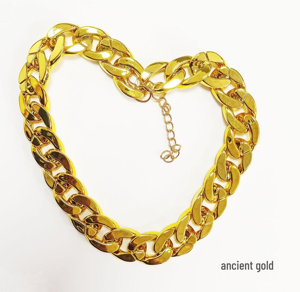 Adjustable High-End Gold Chain Necklace for Dogs and Cats