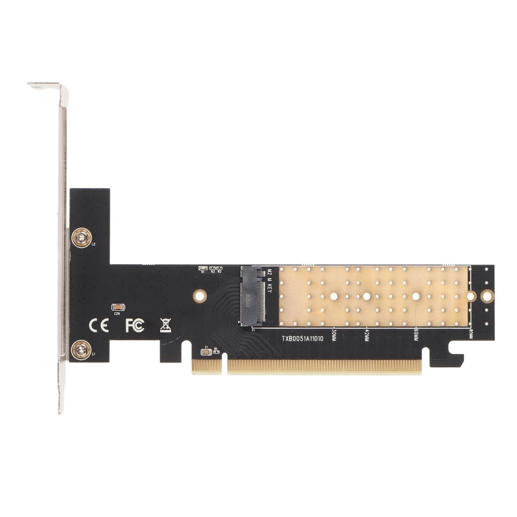 M.2 NVMe to PCIe 3.0 X16 Adapter Up To 32Gbps NVME SSD to PCIe Expansion Card for M.2 M‑Key 2280