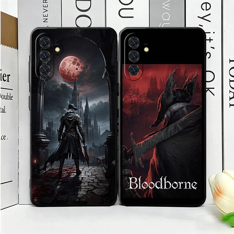 B-Bloodborne Game Soft Phone Case for Samsung A17 A37 A57 A16 A26 A36 A56 A15 A25 A35 A55 A14 A24 A34 A54 A13 A23 A33 A53 A52 A1