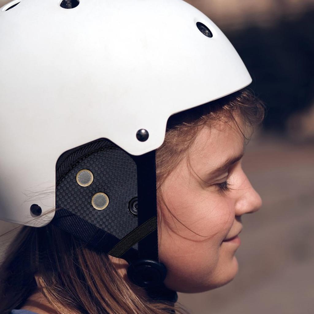 Motorcycle Ear Warmer Pads - Motorcycle Ear Pad Covers, Removable Ear Wind Blocker, Cycling