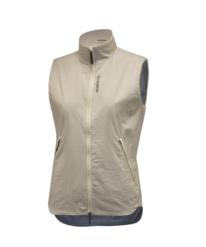 Gorewear Concurve Windstopper Epe Insulated Vest - Tech Beige (Women'S) Windproof And Thermal Vest
