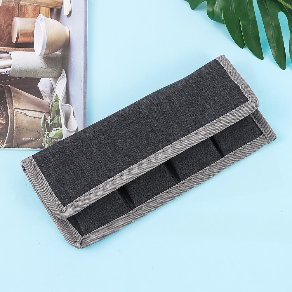 Waterproof Digital Accessories Holder Carrying Case Storage Pouch AA Battery Lithium Battery Bag