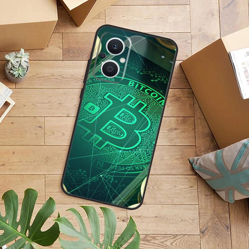 Bitcoins Coin Phone Case For OPPO Reno 14 12 11 13 F 10 Pro 8T 7 8 Lite OPPO Find X8 X6 X5 X9 Pro Cover