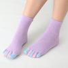 Five-finger Socks High Elasticity Thermal Cotton Anti-skid Women Socks Female Socks