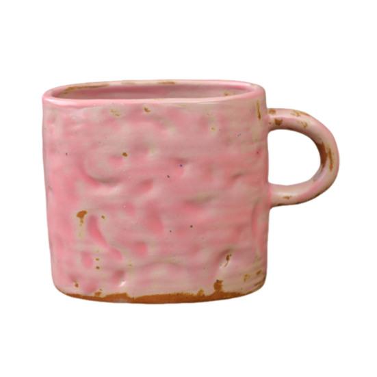 Кружка керамическая Yousheng 350 мл для чая и кофе, винтажная офисная кружка с спиральной пеньковой веревкой, чашка для воды, украшение для дома, подарок ручной работы