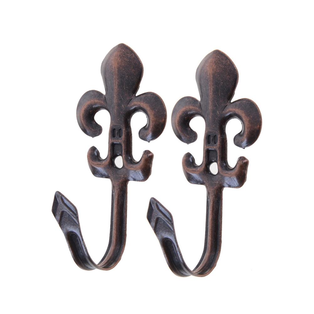 2 шт. тканевые вешалки с крючками, винтажные железные настенные крючки, деревенский ключ, пальто, сумка, вешалка для шляп, деревенские крючки для халатов