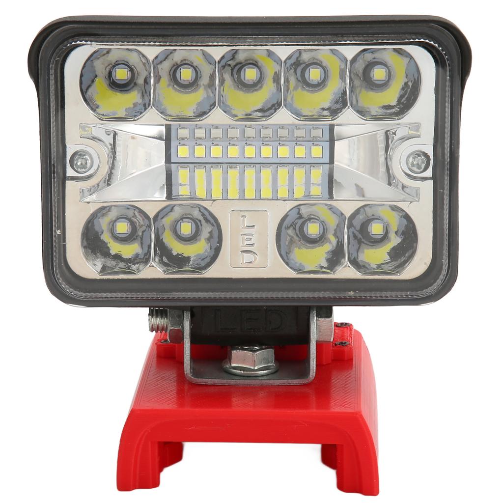 3in LED Rechargeable Work Light 18PCS Lamp Beads 2800lm 54W High Power Recyclable Reusable Square