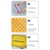 Large Capacity Silicone Swim Goggle Case Perforated Waterproof Eyeglasses Storage Bag Zipper Closure Portable