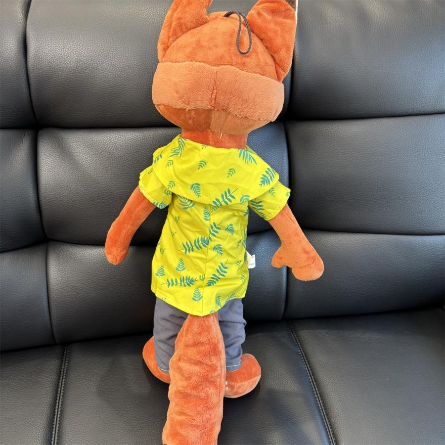 Прекрасная плюшевая игрушка Зверополис Ник Лис Джуди Зайчиха Плюшевые игрушки Мягкая Аниме Обнимательная Прекрасная Кукла Подарки на День рождения Девочке