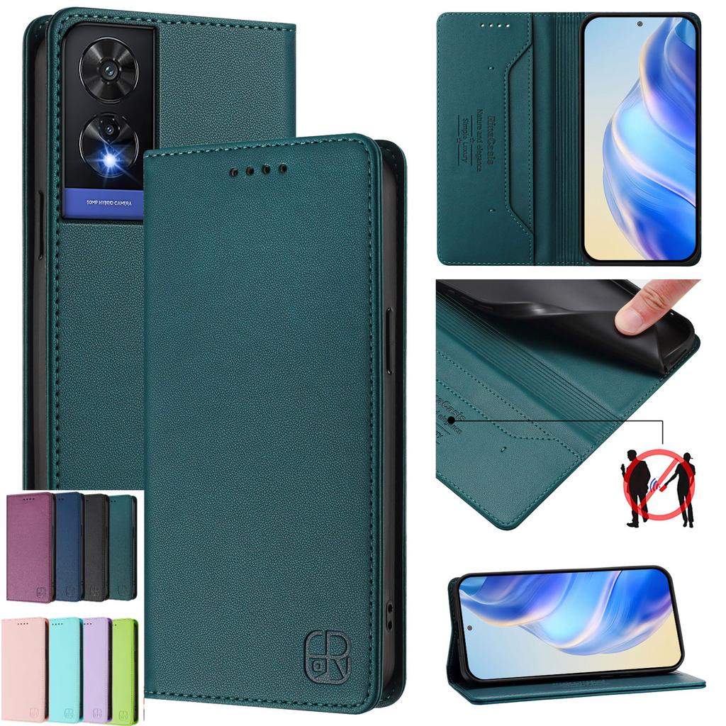 Для TCL 305,306,405,406,408,30 SE,40 SE,TCL 30 XE 5G,201,303,TCL Stylus,20R,... Премиальный чехол-кошелек из искусственной кожи, ударопрочный и с блокировкой RFID