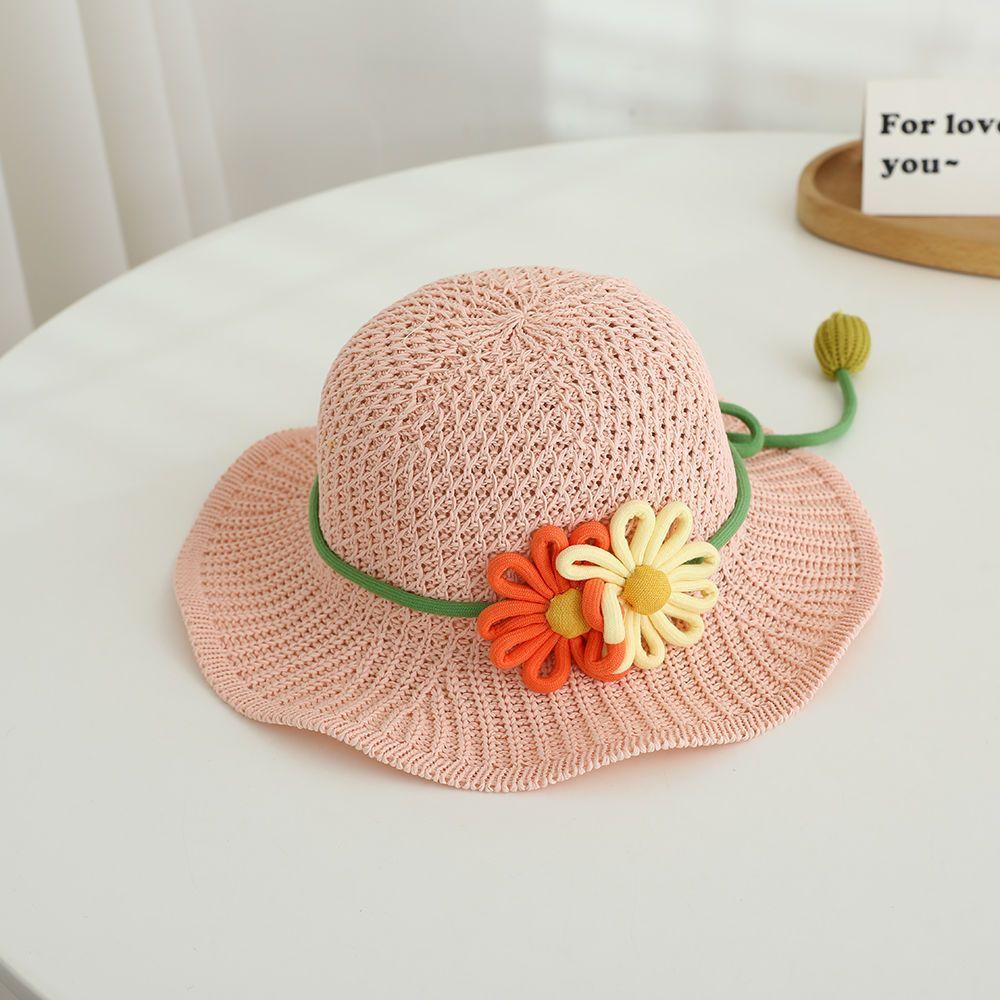 Hat Summer Thin Sunshade Straw Hat Fisherman's Hat Girl Cute Princess Basin Hat Sun Hat