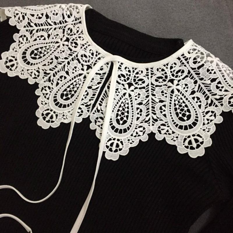 Lace Fake Collar Wild Hollow Collar Lace Small Cape