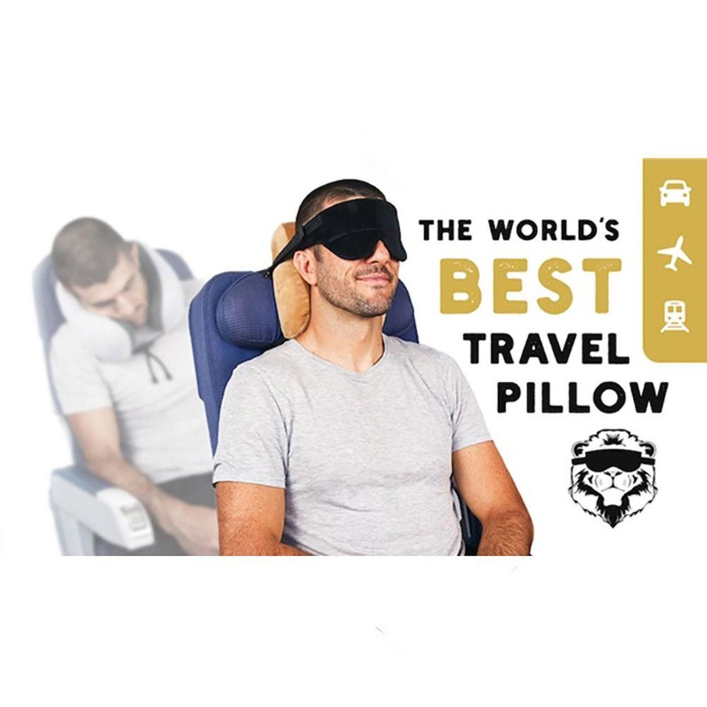 Comfortable Airplane Sleep Pillow Universal Neck Pillow Accessories Eye Mask