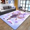 Demon Slayer Art Print Floor Mat Living Room Game Room Carpet Camping Picnic Mat Doormat Floor Mats Anime Room Decor Area Rug