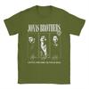Футболки Jonas Brothers Living The Dream Tour для мужчин 100% хлопок Футболка с круглым вырезом Футболки С коротким рукавом Одежда С графическим принтом