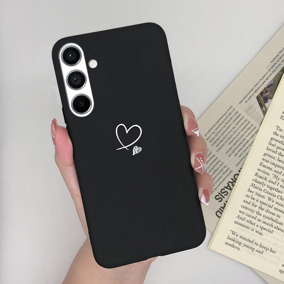 For Samsung A54 5G Case Cute Soft Silicone TPU Back Cover For Samsung GalaxyA54 A 54 Phone Case on SamsungA54 Coque Bumper Funda