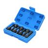 3/8-inch Drive Impact Socket Set 7 Piece Metric Sizes (5mm 6mm 7mm 8mm 10mm 12mm 14mm) XZN Triple