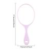 Handheld Makeup Mirror Round Makeup Vanity Mirror With Handle Hand Mirror Spa Salon Compact Mirrors Cosmetic Mirrors For Women