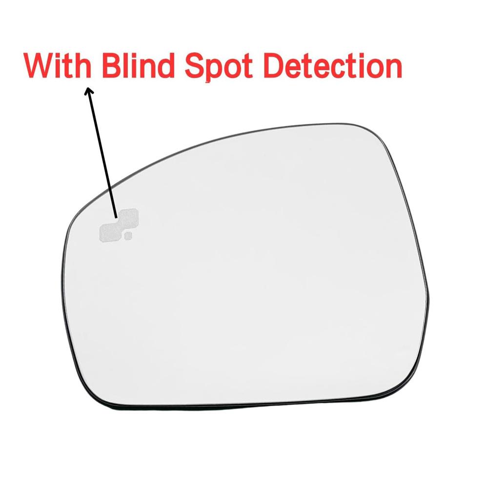 Левое зеркальное стекло со стороны водителя для Land Rover Range Rover Sport 2014-2022