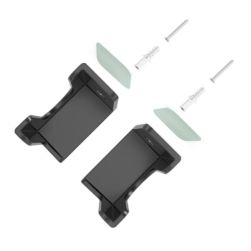 ABS Настенный Держатель для Сетевых Фильтров для Планшетов Смартфонов, Идеально Подходит для Гладких Поверхностей, таких как Мрамор Дерево Стекло Плитка