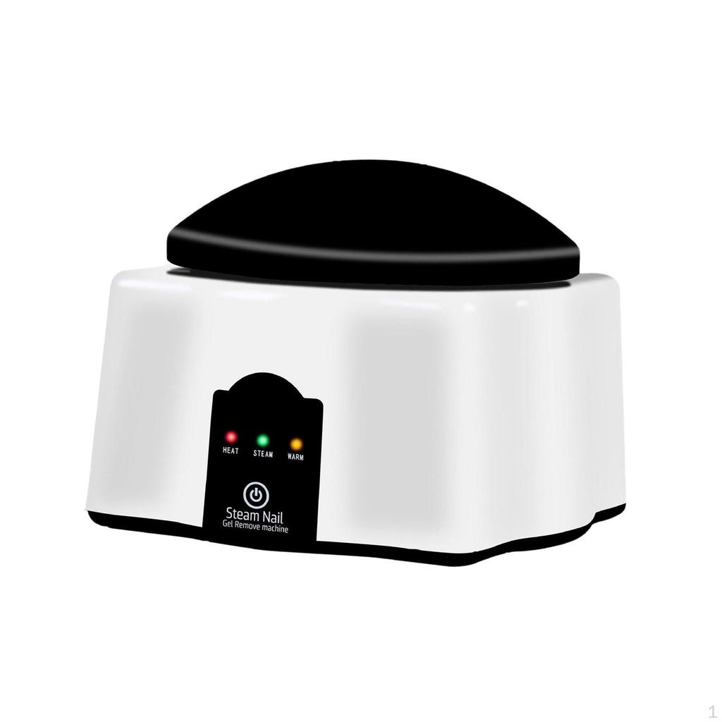 Steam Nail Polish Remover Gently Automatic Removal Device Gel White
