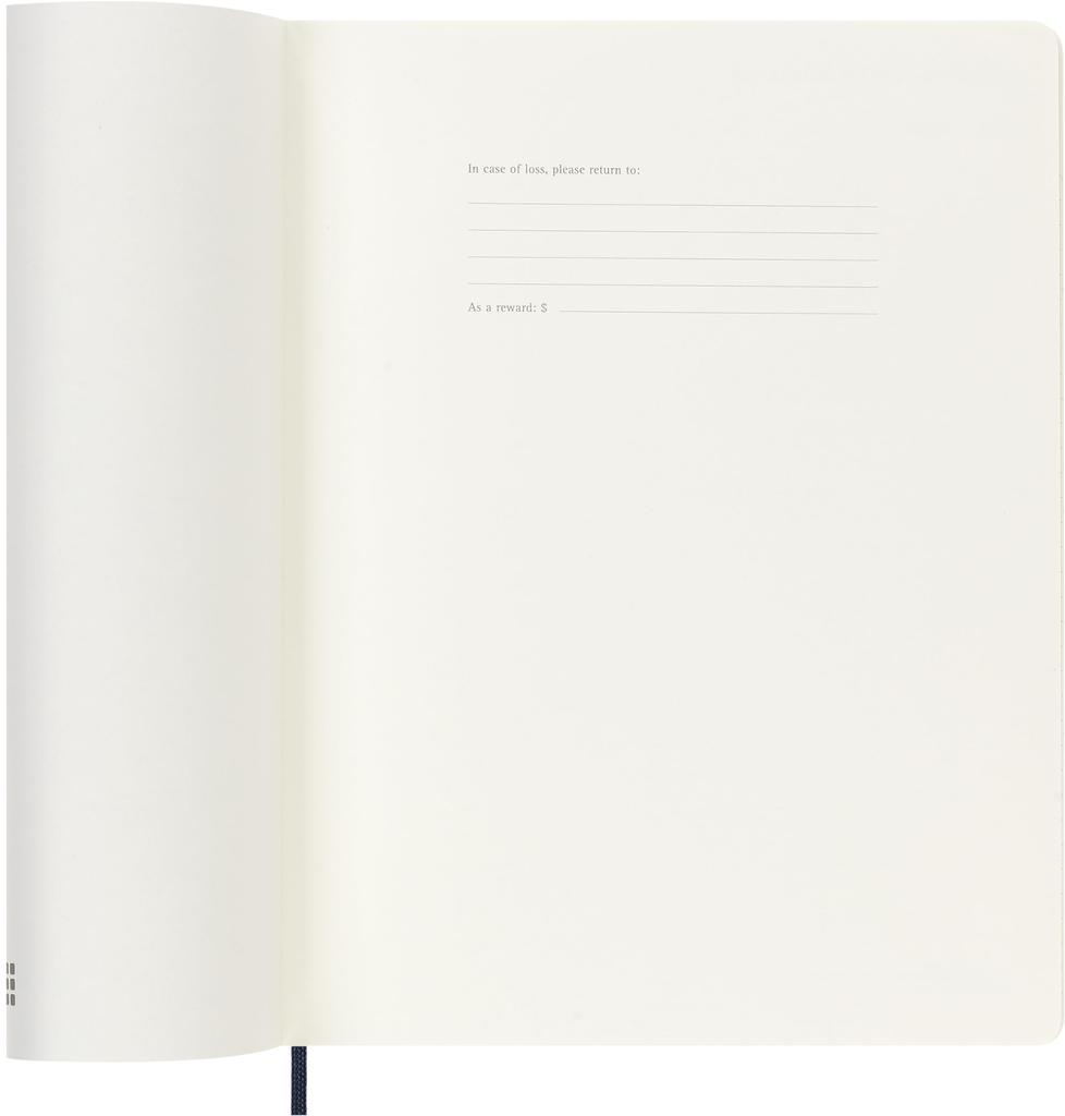 Moleskine 2026 Weekly Diary XL Sapphire Blue