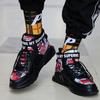 Mens Shoes High Top Couple Shoes Man Mandarin Duck Color Mens Trainers Platform Red Bottom Autumn  Trend Sneakers Zapatillas