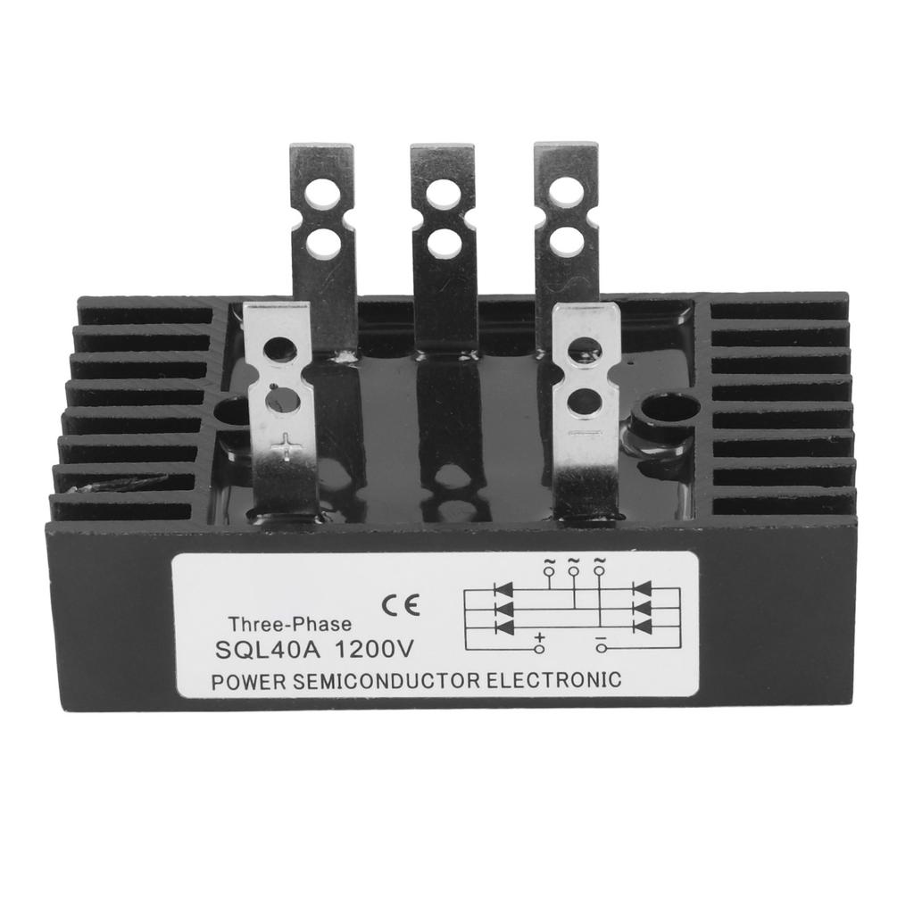 1200В Диодный мостовой выпрямитель 3-фазный Точный Стабильный выход 3-фазный Мощный выпрямитель для Авто