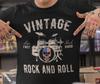 Vintage Drummer T-Shirt: Rock and Roll Music Tee