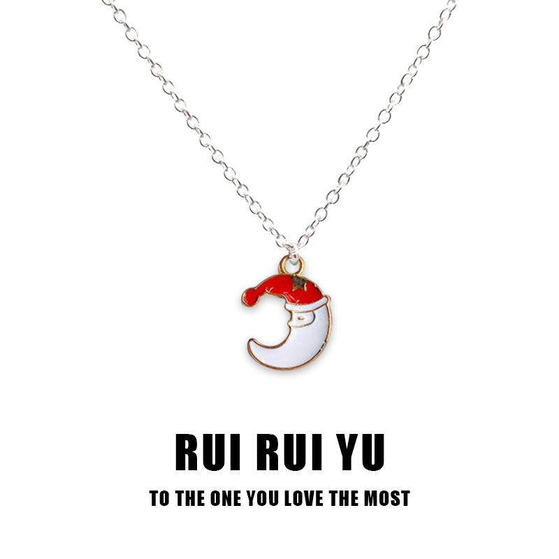 RUI RUI YU рождественские украшения кулон ожерелье для женщин мужчин подруга пара любовник ювелирные изделия подарок