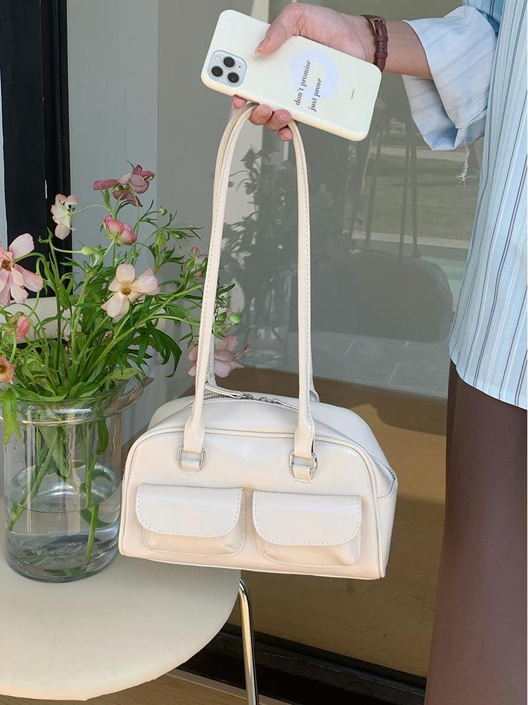 Нишевая корейская сумка-тоут под мышкой 2025 - Женская универсальная сумка большой вместимости для поездок на работу на весну/лето