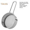 Stainless Steel Flour Sieve Filter Handheld Mini 40 Mesh Sugar Powder Strainer Sifter Baking Cooking Kitchen