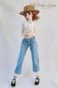 [Petite Marie] Джинсы Okayama Processed Distressed 810 Length Wide Jeans, размер 13 DD, светло-голубые. Джинсы KOJIMA Processed Distressed Low Rise Jeans Wide.