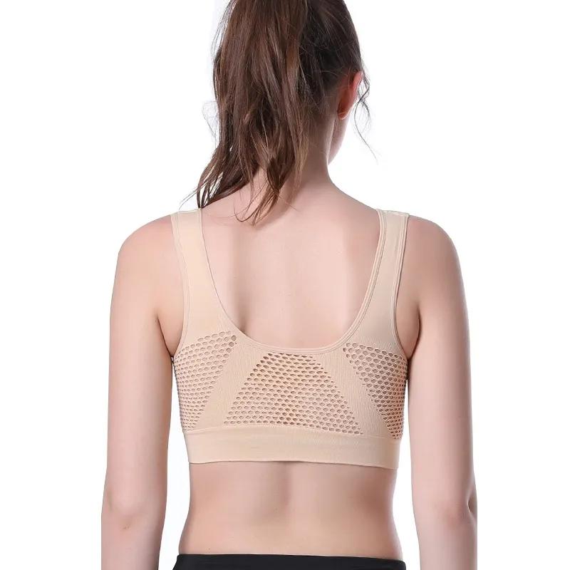 WTEMPO Women's Plus Size Seamless Sports Bra Sexy Push-up Bra Boneless Top Wireless Top Solid Color Soft Tube Top