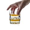 Super Clear Icy Feeling Cross Whiskey Glass Christian Church Wedding Party Wine Tasting Glasses Stackable Short Rocks Beer Mug