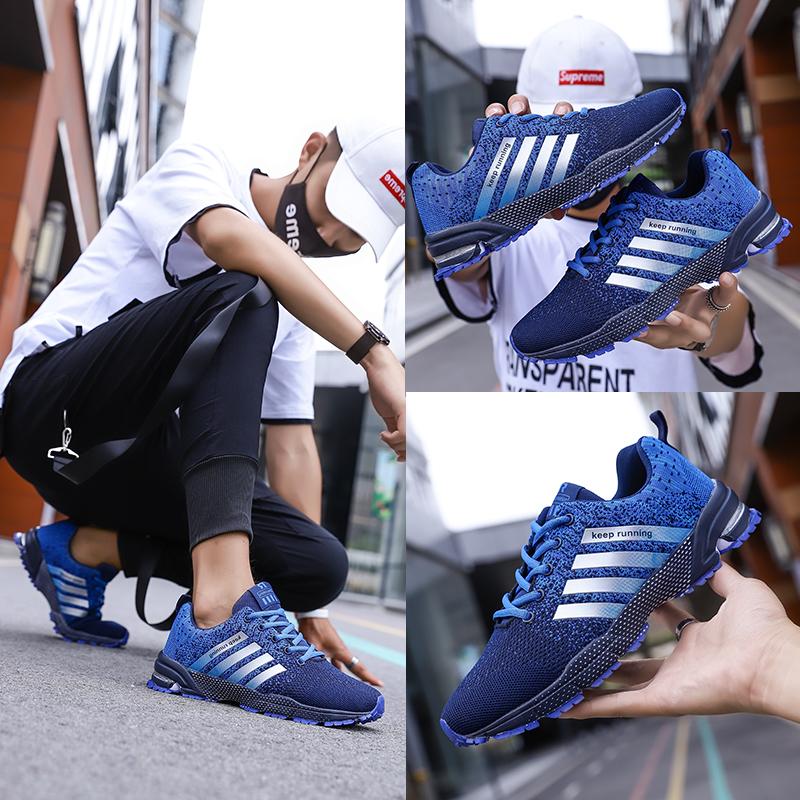 Мужские кроссовки, кроссовки для бега, дышащая спортивная обувь для ходьбы на открытом воздухе, легкая мужская удобная спортивная обувь для тренировок