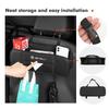 Car Drink Storage Box Phone Pocket Back Seat Tissue Hanging Bag For Alfa Romeo Giulia 147 Mito 156 159 166 GT Stelvio Brera