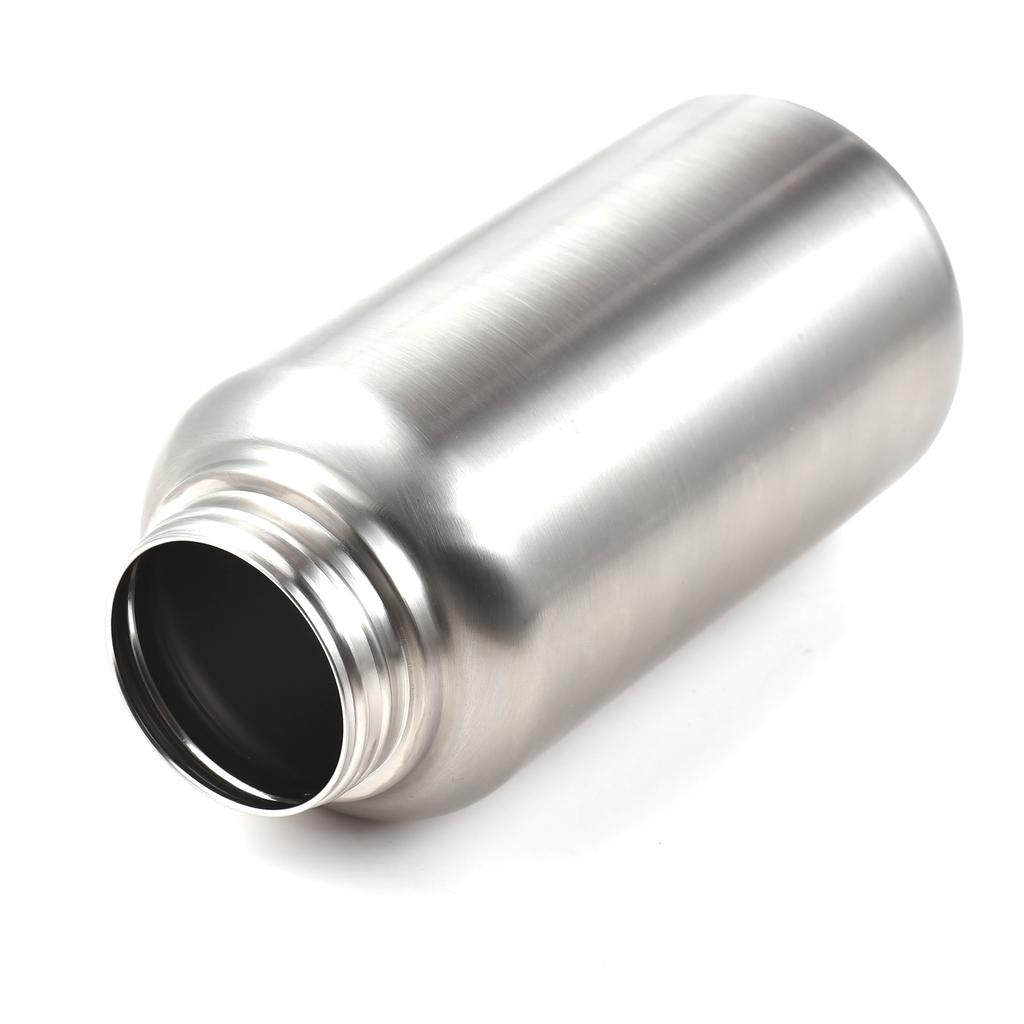 1050ml Stainless Steel Water Bottle Leak Proof Sports Bottle with Straw Lid for Outdoor Camping