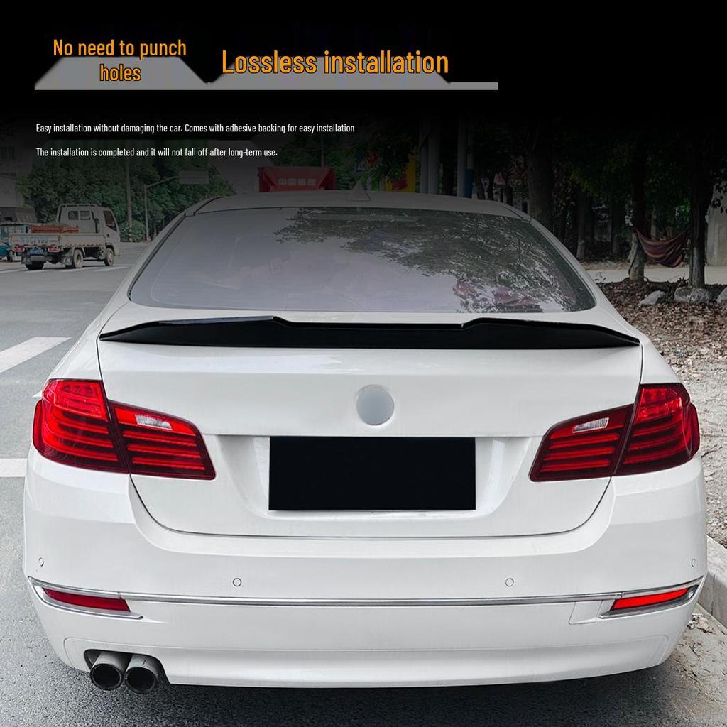 Задний спойлер-диффузор для BMW 5 серии F10 (2011-2017 гг.) - Аксессуар для внешней модификации