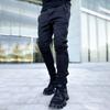 Весенне-осенние брюки, мужские модные спортивные брюки для фитнеса, эластичные повседневные брюки