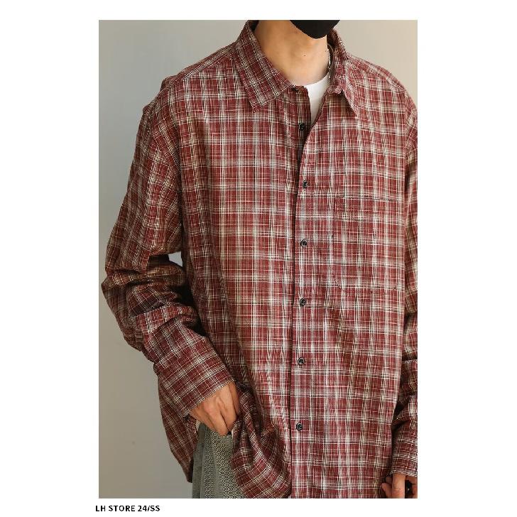 2024 Letter Long Sleeve Shirt Japanese Hong Kong Style Ins Loose Shirt Boys Summer Trendy Versatile Casual Coat