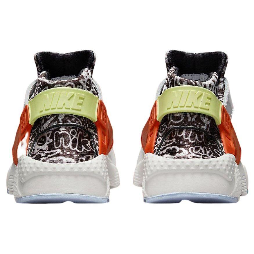 Nike Детские кроссовки Huarache Run SE GS Doodle White Summit-White Picante-Red DV2243-100