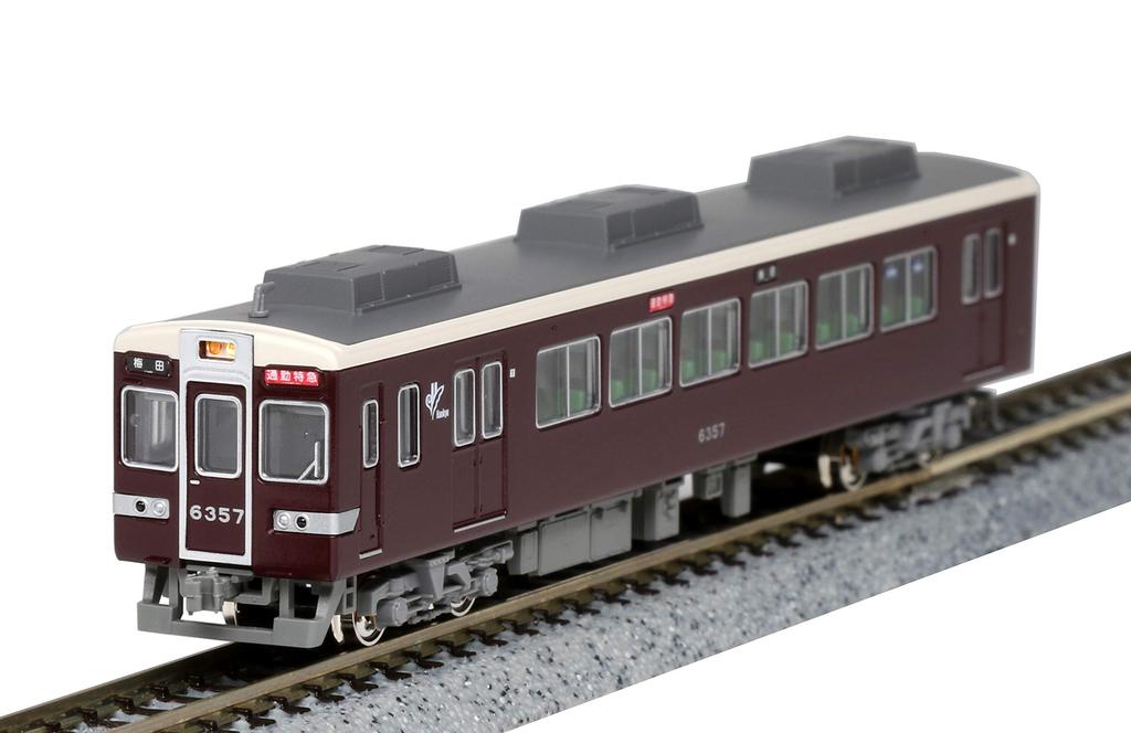 KATO N gauge Hankyu серия 6300 с маленьким окном 8-вагонный набор 10-1436 Железнодорожная модель поезда