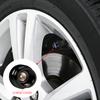 LLX2 4Pcs Car Tire Valve Stems Cap Knurling Style Tire Valve Cap Sticker for Ford Fiesta Ranger Focus Kuga Mustang Mondeo Fusion