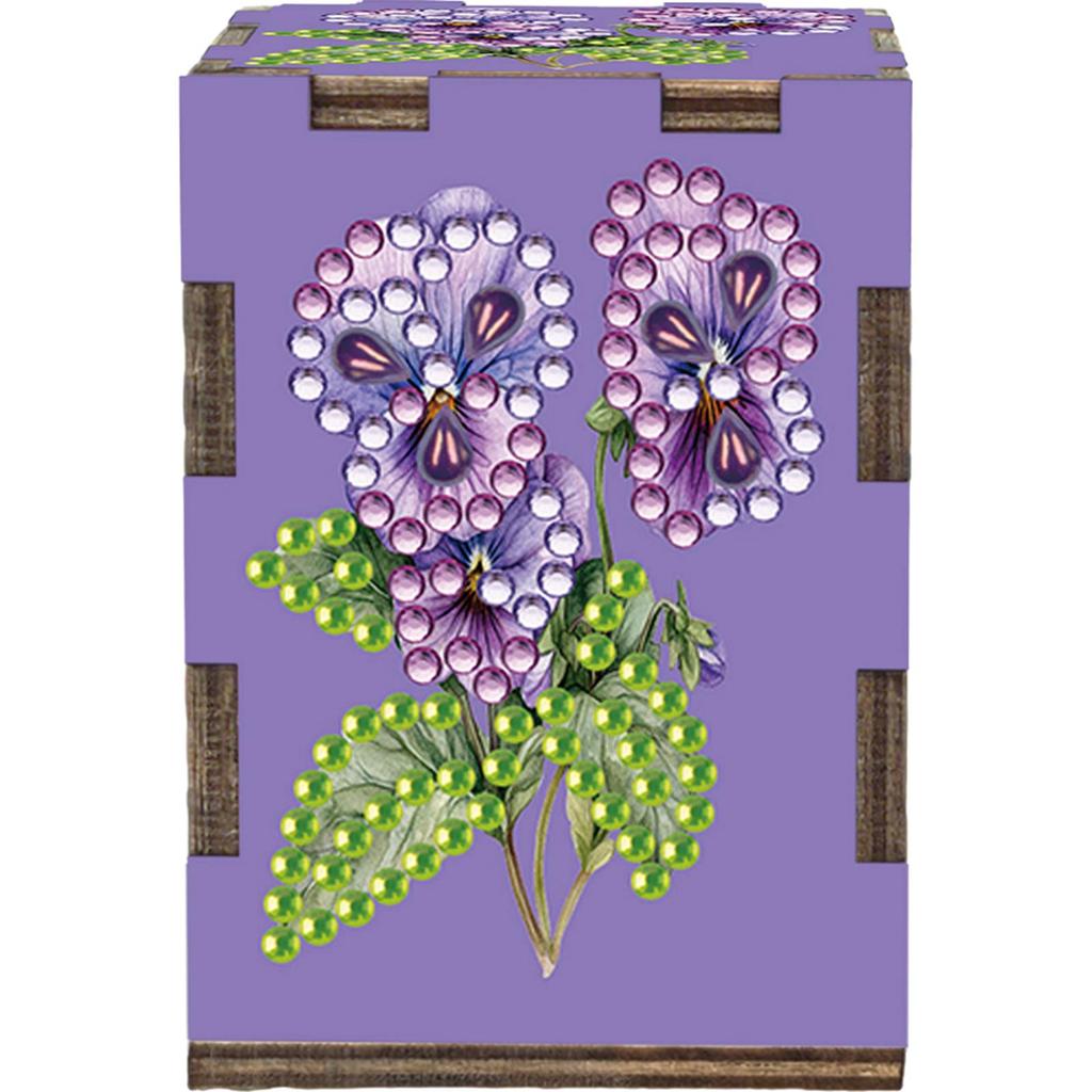 Стразы Декоративная коробка для зубочисток 5D DIY Алмазная живопись Ручная работа Держатель для зубочисток Хрустальная мозаика Держатель для зубочисток для домашнего декора