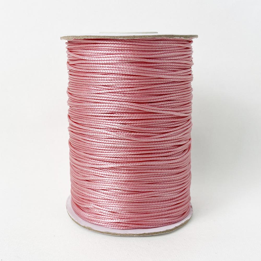 Корейская вощеная веревка 1 мм: Ювелирные изделия и подвеска Ожерелье/Плетеный браслет с ПУ кожей